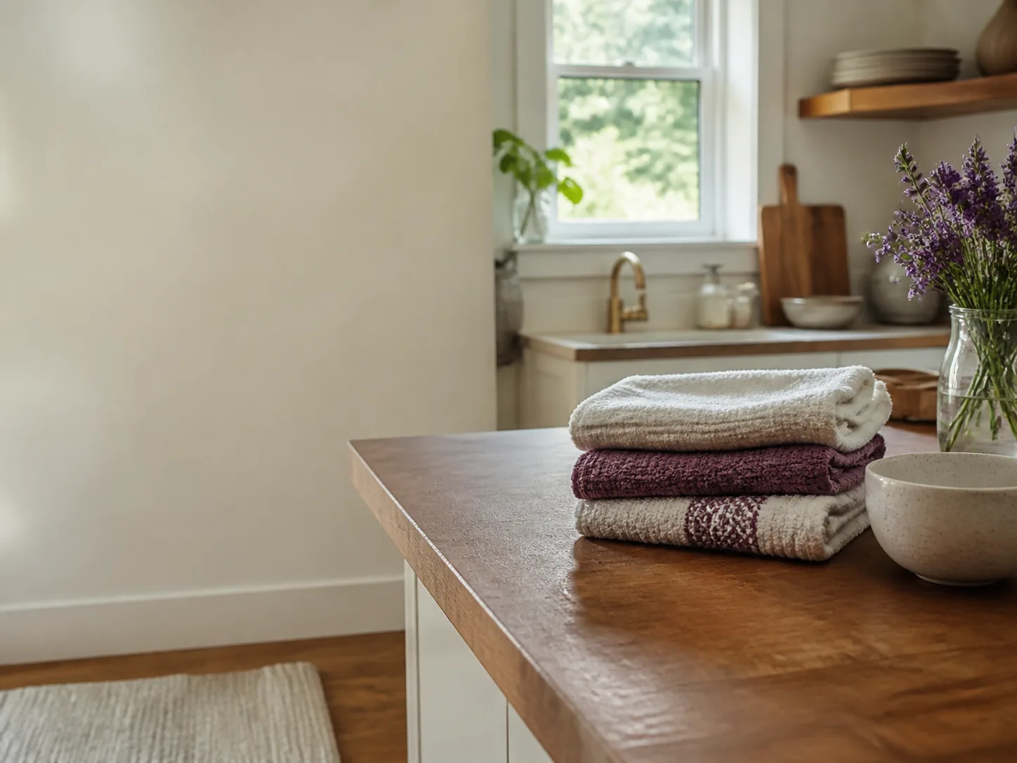 A bright home interior ready for a housekeeping visit